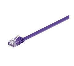 U/UTP CAT6 2M Purple Flat 5711783223221 - U/UTP CAT6 2M Purple Flat -Unshielded Network Cable, - 5711783223221