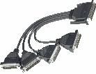 4-PORTS KABEL  CBL-M37M25X4-30 - I/O -