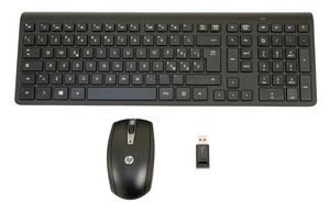 HP Slim WRLS KBD-MUS Kit Win8 - Teclado / ratn -