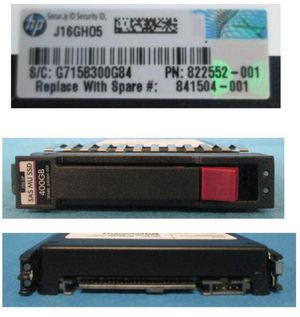 DR SSD 400GB 12G 2.5 SAS MSA 5706998541482 717876-001,799327-001, N9X95A, 717877-001, 787336-001,799 - DR SSD 400GB 12G 2.5 SAS MSA -MU - 5706998541482