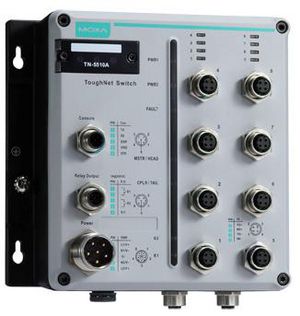 EN50155 MANAGED M12 ETHERNET S TN-5510A-2GTX-WV-CT-T - 5703431492332