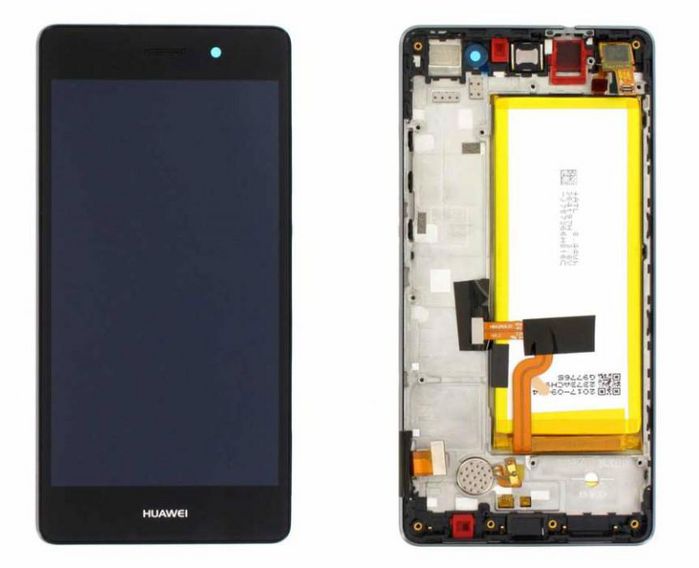 Huawei Ascend P8 Lite Frame With Battery and Frame - W124894842