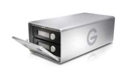 G-Technology 20TB, 7200 RPM, 2xThunderbolt 3, USB 3.1 Type-C, HDMI, 480MB/s data transfer rate - W125502205