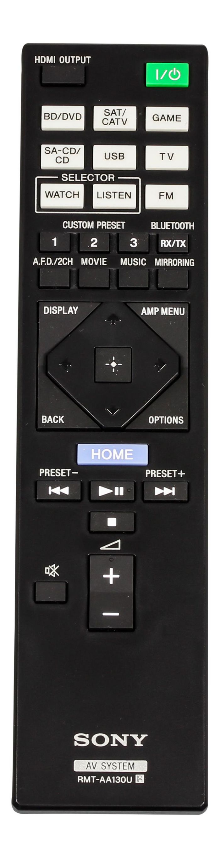 Sony Remote Commander (RMT-AA130U) - W124701865
