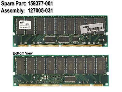 Hewlett Packard Enterprise 256MB, 133MHz ECC SDRAM buffered DIMM - W124602332