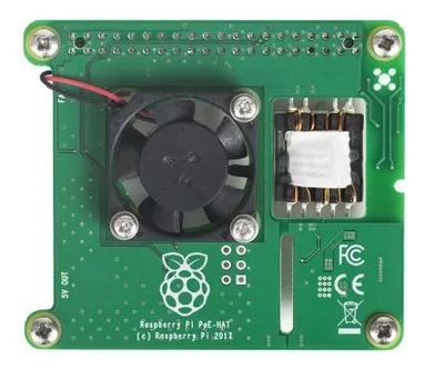 Raspberry Pi PoE HAT for Raspberry Pi 4 Model B/Pi 3 Model B+, 802.3af - W124991085