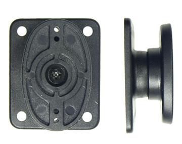 Brodit Tilt swivel with face plate for AMPS. Can be angled 20° in every direction. - W126346316