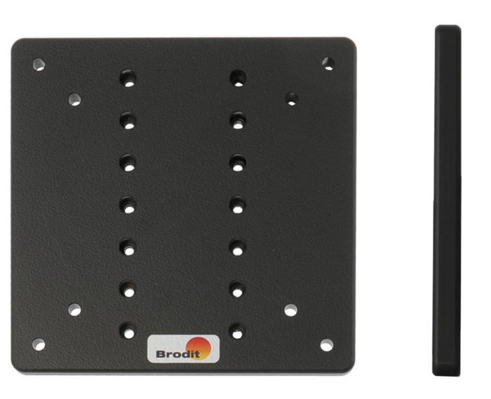 Brodit Mounting plate with Vesa 75/100+ multiple AMPS holes - W126346580