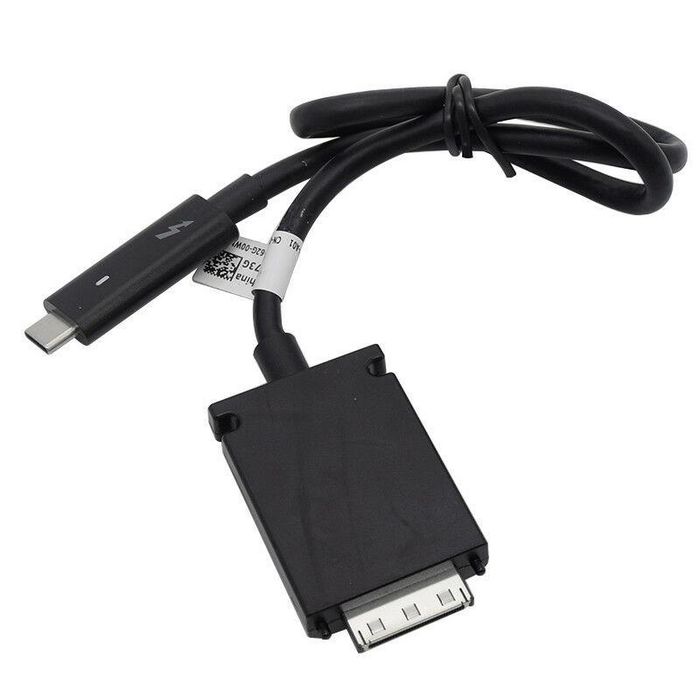 Dell USB Type C to Trinity Cable, 0.5 Meter, (with thunderbolt, 130W, TB15, version v1.0) - W124911620