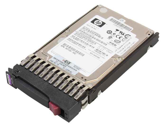 Hewlett Packard Enterprise 146GB hot-swap dual-port SAS, 10K RPM, 2.5" - W124913517