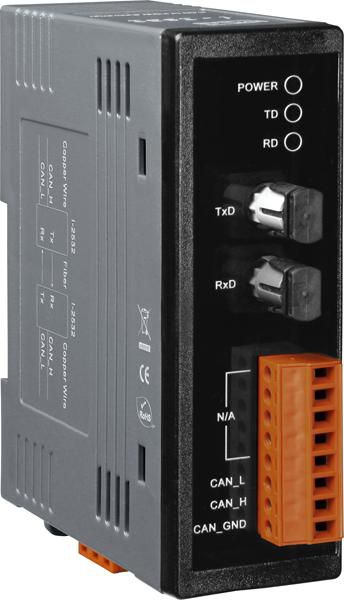 Moxa Industrial CAN/Fiber Converter - W124715128