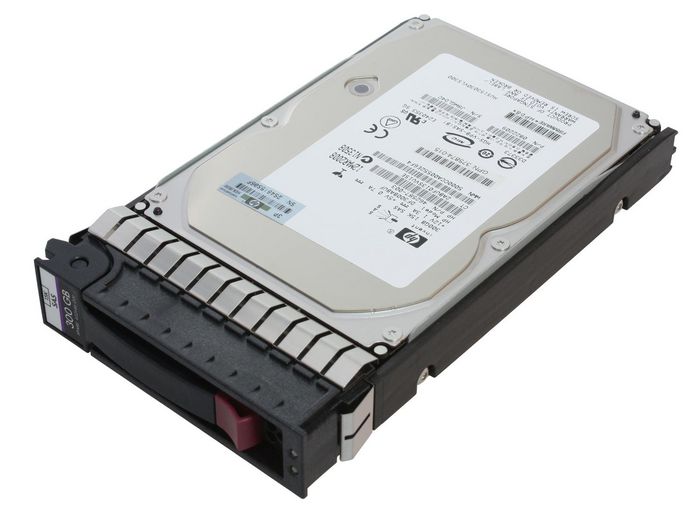 ベルギー製 Hewlett Packard Enterprise HDD 300GB hot plug SAS(品)