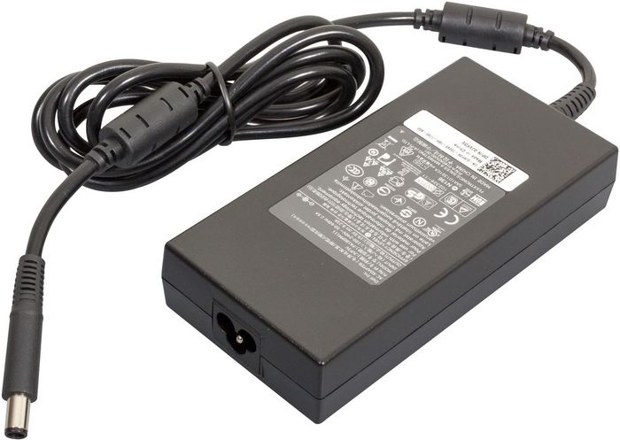 Dell Power Supply and Power Cord : Euro 180W AC Adapter With 2M Euro Power Cord (Kit) - W125119607