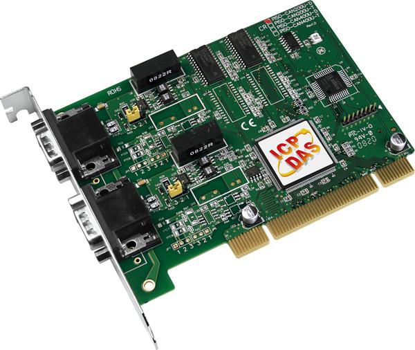 Moxa CAN, UNIVERSAL PCI, 2-PORT DB9 - W124420702