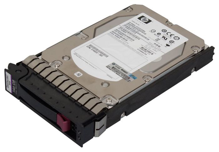 Hewlett Packard Enterprise 146GB 3.5" 15000 rpm Dual-Port SAS hard drive - W125021675