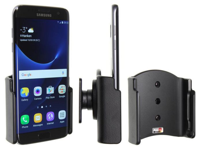 Brodit Passive holder w / tilt swivel, f / Samsung Galaxy S7 Edge - W125023070