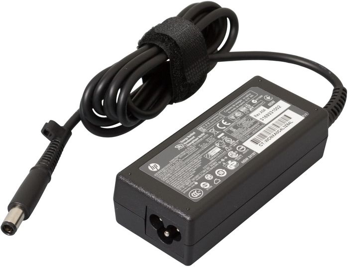 HP 65W 18.5V 3.5A AC Power Adapter for HP Notebooks with power cord - W124988163