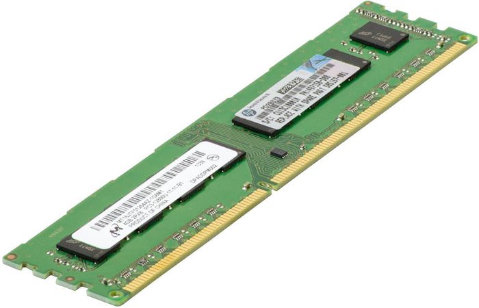 HP 4GB, PC3-10600, DDR3-1333MHz, 240-pins, non-ECC, unbuffered DIMM (Dual In-Line Memory Module) - W124924426EXC