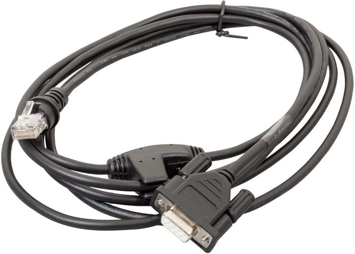 Honeywell Cable: RS232, black, DB9, 2.9m (9.5 ́), straight, 5V external power - W125181546