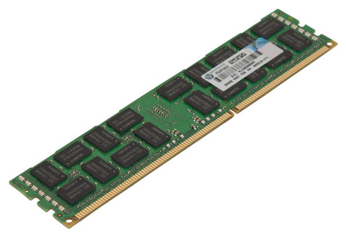 Hewlett Packard Enterprise 8GB, PC3L-10600R, dual-rank, registered DIMM memory module - W124482219
