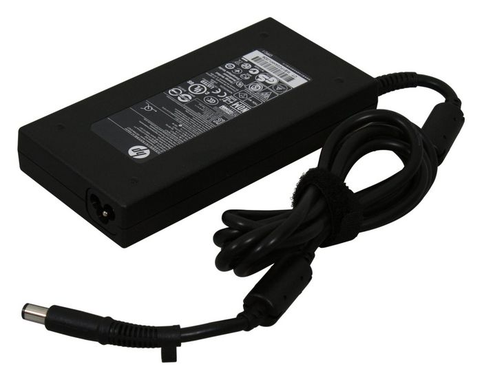 HP AC Smart power adapter (150 watt) - Slim form factor, with power factor correction (PFC) - Requires separate 3-wire AC power cord - W125339556