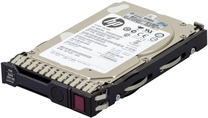 Hewlett Packard Enterprise 300GB hot-plug dual-port SAS hard disk drive - W124672485