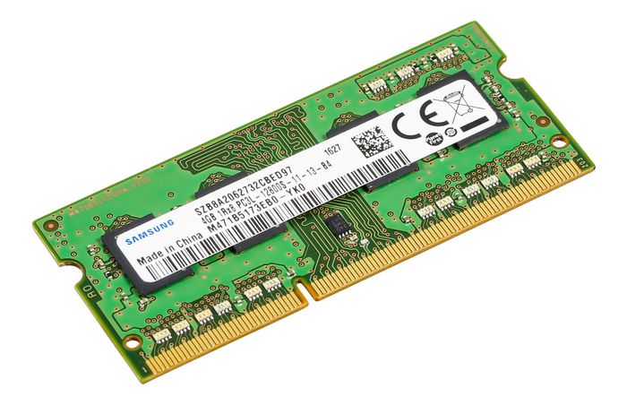 HP 4GB, 1600MHz, PC3L-12800 DDR3L DIMM memory module - W124529546