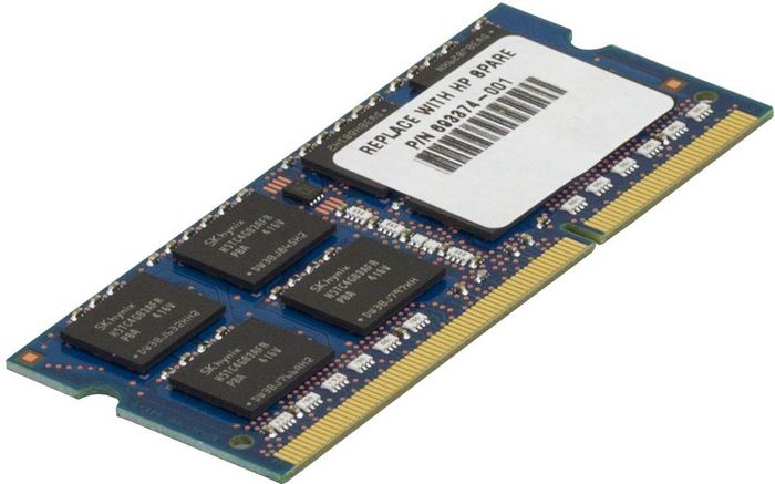 HP 8GB, 1600MHz, PC3L-12800 DDR3L DIMM memory module - W124529582