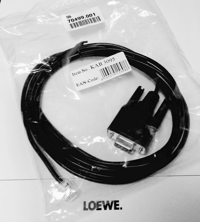 Loewe wire RJ12 to RS232 - W125355969