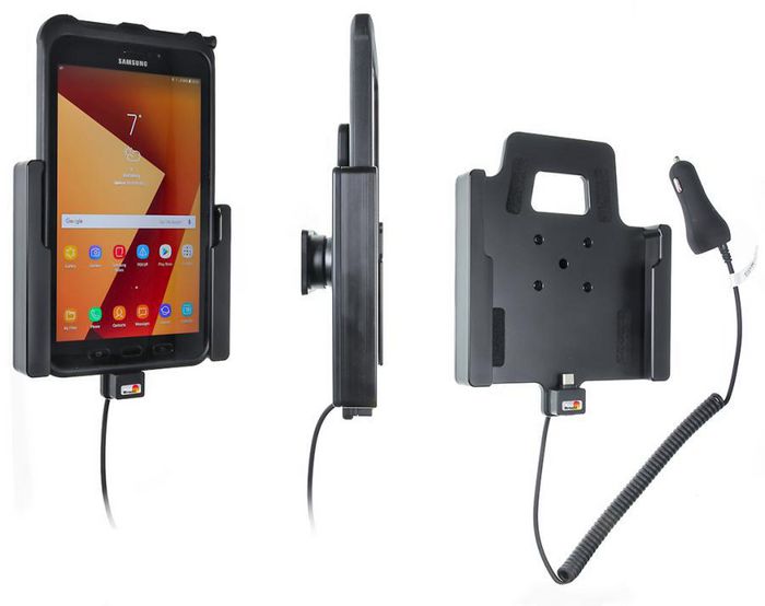 Brodit Active holder with cig-plug for Samsung Galaxy Tab Active 2 - W125232403