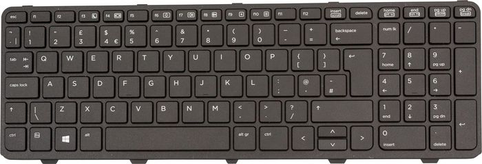 HP Keyboard for use in the United Kingdom - W125032945