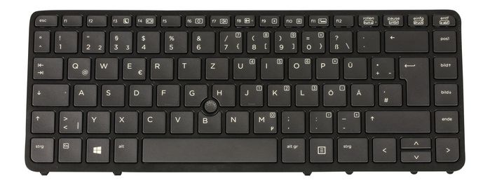 HP Replacement laptop keyboard for ProBook 650/645 G1 - W124733586