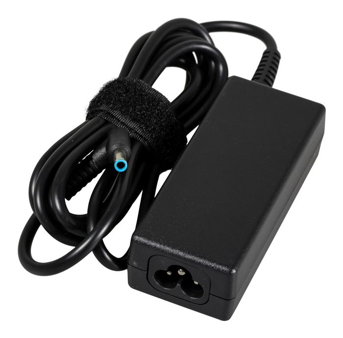 HP Smart AC power adapter 45W, 4.5mm barrel connector (Power Cord not Included) - W124733640