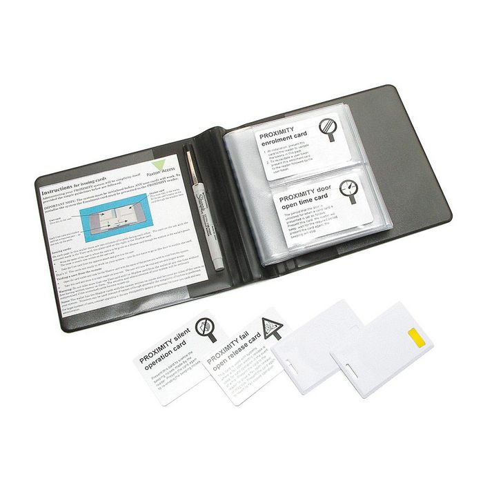Paxton Pack de 10 tarjetas de proximidad, amarillas, Compact / Switch2 - W125976960