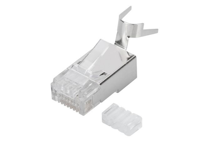 Digitus CAT 6A Modular Plug, 8P8C, shielded for solid wire AWG 22-23 - W125424856