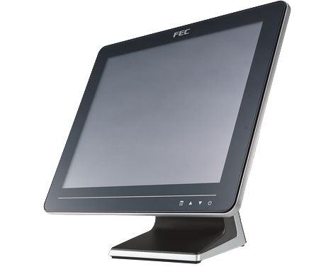 FEC AerMonitor17" Res.Touch. Alu housing and stand VGA, Pow.USB cable for Touch - W125481261