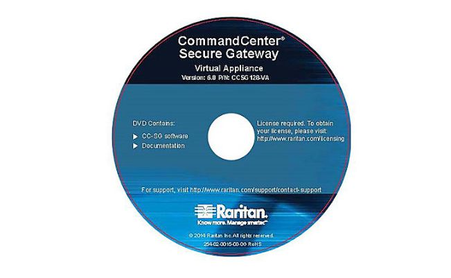 Raritan CC-SG VA Software and 128 Node - W124647389