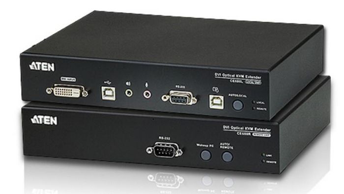 Aten Extension KVM optique DVI USB (1920 x 1200@600m) - W124347431
