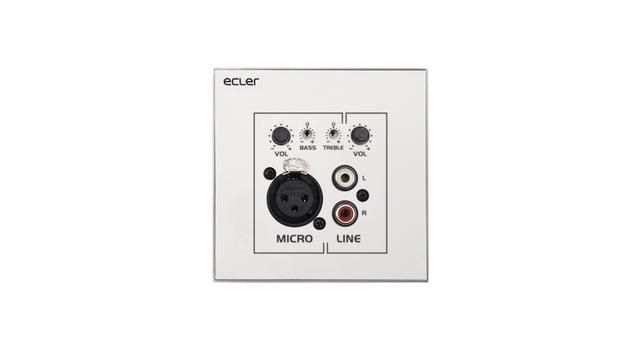 Ecler 2 IN mixer talkover wall panel - W125247442