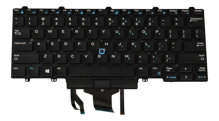 Dell Keyboard, English-US, 82 Keys, Backlit, M14ISFBP - W125091357