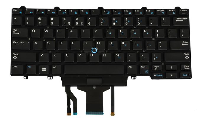Dell Keyboard (International), Black - W124450121