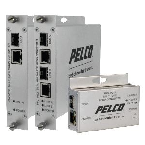 Pelco 100Mbps Media Converter - W124350719
