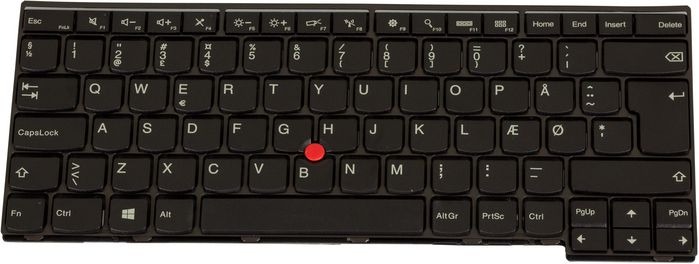 Lenovo Keyboard (Danish) - W124352421