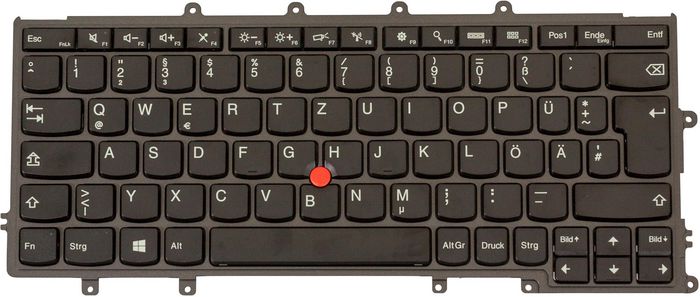Lenovo Keyboard, black - W124952496