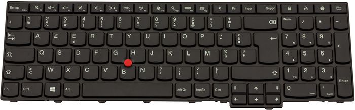 Lenovo Keyboard, black - W124752491