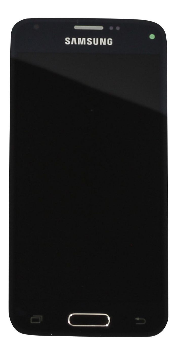 Samsung Samsung SM-G800F Galaxy S5 Mini, Complete Front+LCD+Touchscreen, black - W124355425