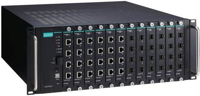 Moxa 48G-port Layer 2 full Gigabit modular managed Ethernet switches - W125021325