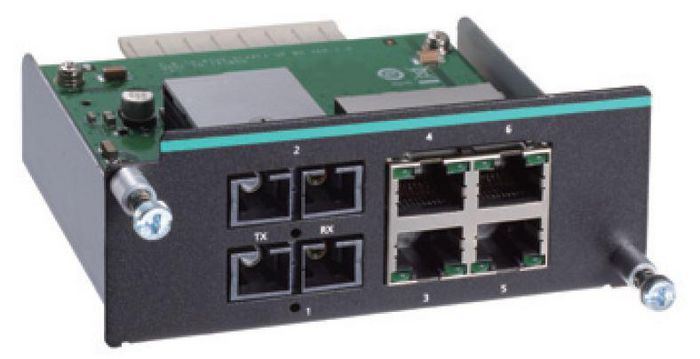 Moxa Fast Ethernet modules for IKS-6726A-2GTXSFP/6728A-4GTXSFP/6728A-8PoE-4GTXSFP modular managed switches - W124821364