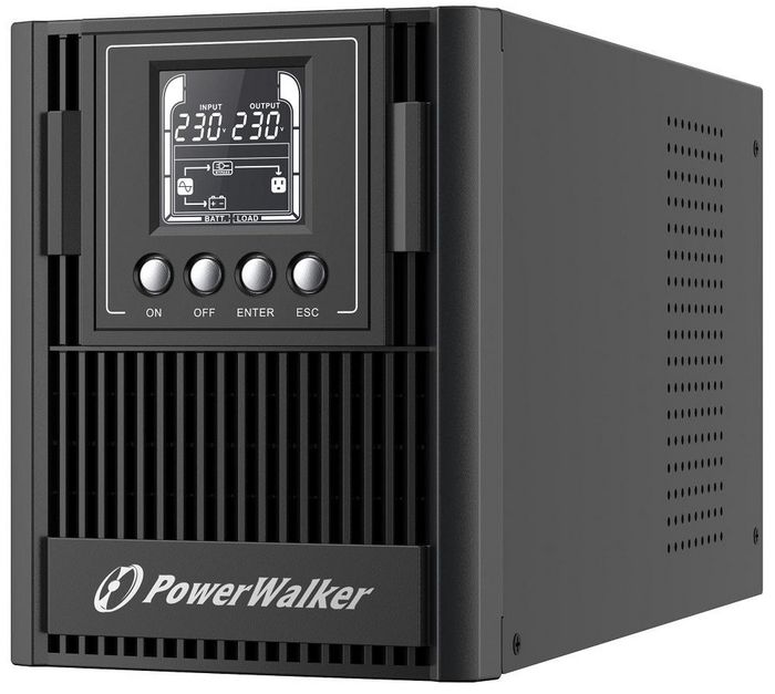 PowerWalker 1 kVA, 900W, 80-300V, 40/70VHz, 140x329x191mm, 14.5kg, Black - W125656263