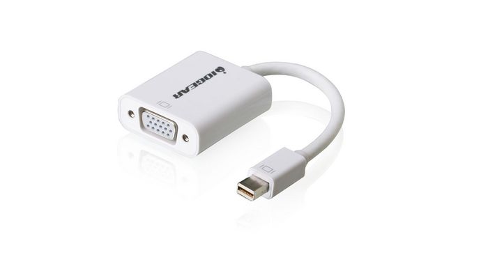 IOGEAR 4-Port USB KVMP Switch, 2x Mini DisplayPort - VGA, 4x USB KVM, PS/2 - USB - W125660575